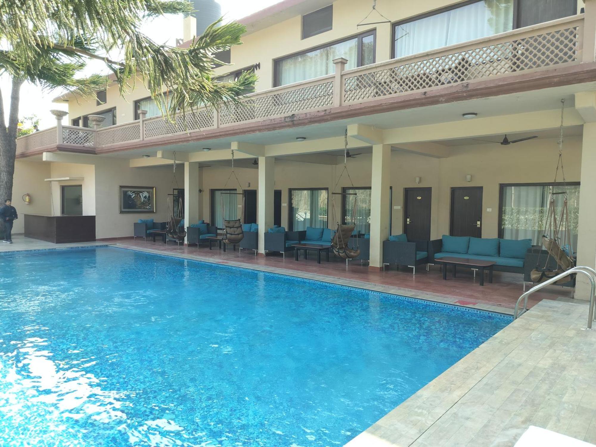 Bel-La Monde Hotel "Riverside" - Jim Corbett Garjia Exterior foto